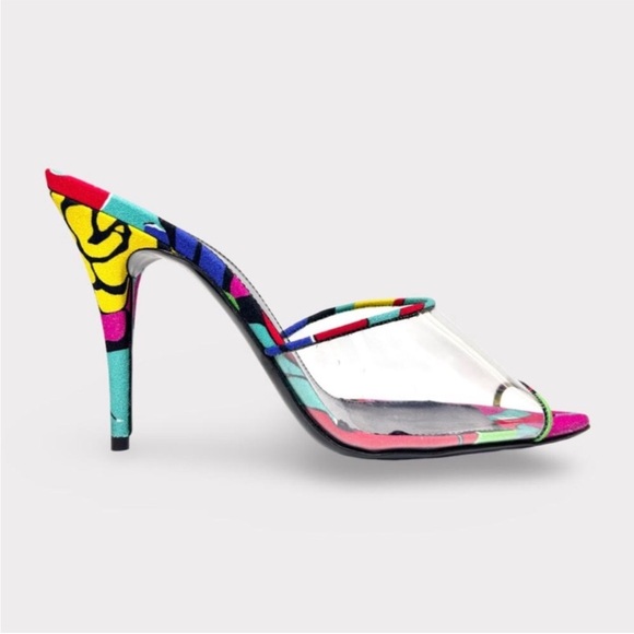 Colorful Women's Mule Heel